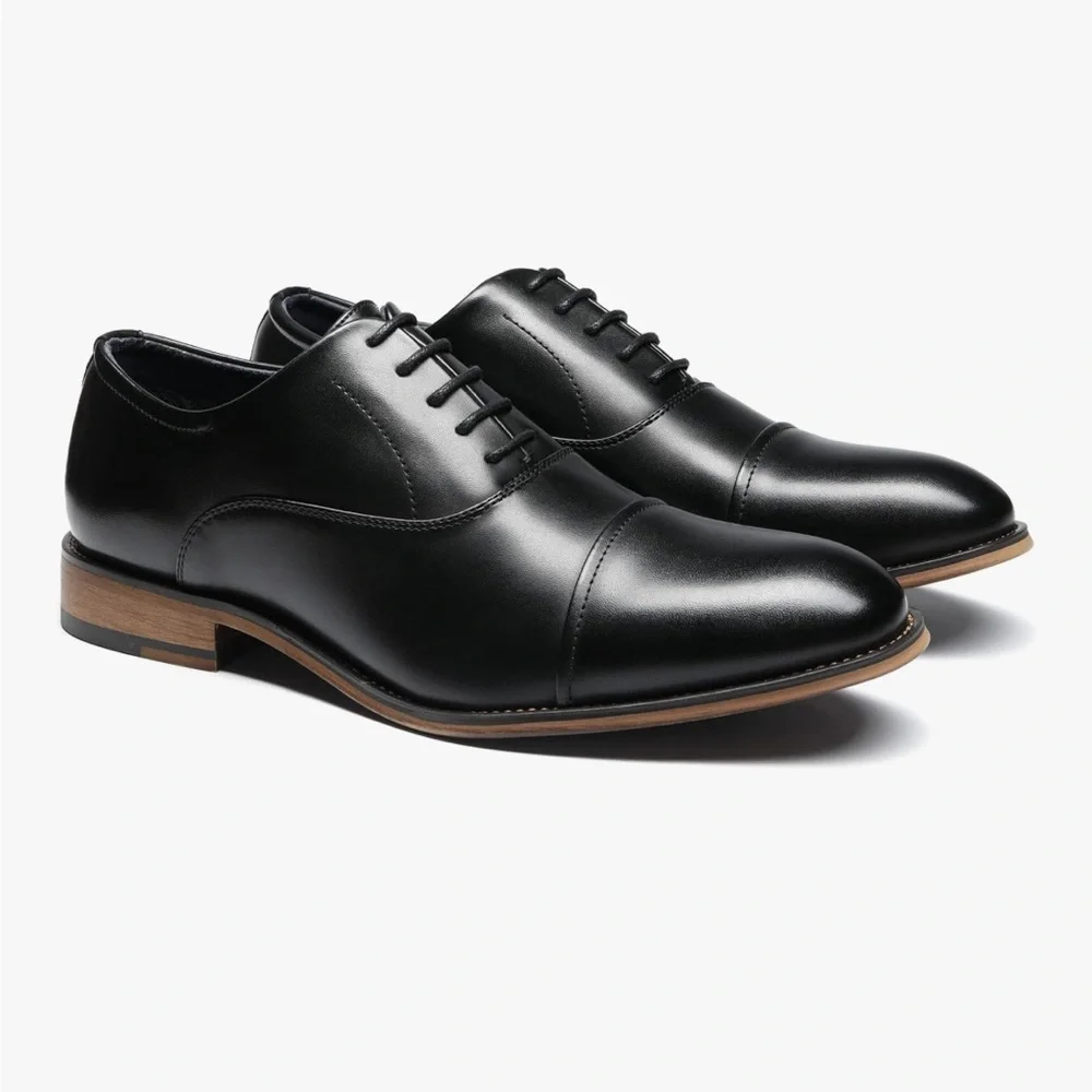 Bruno Marc Men's Lace Up Dress Shoes Size 10.5